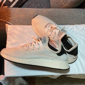Adidas Original Deerupt Linen White Runner